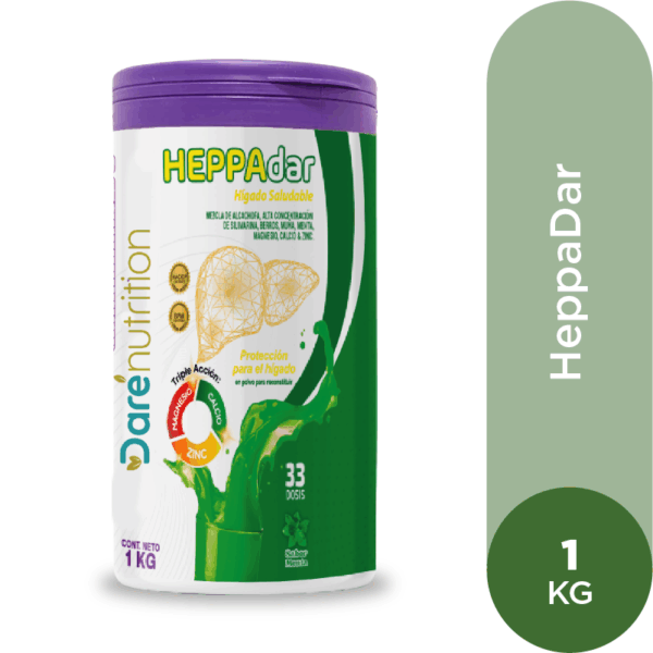 Heppadar Suplemento Natural para una Función Hepática Saludable