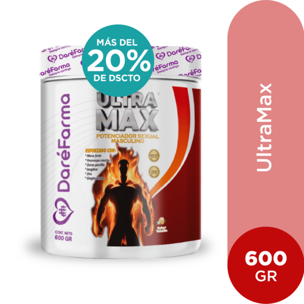 SUPER PRECIO: ULTRA MAX POLVO POTE X 600GR