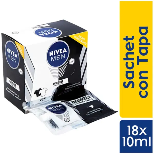 NIVEA DEO FM INVIS B&W X 18 SACH