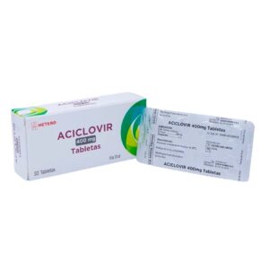 ACICLOVIR SEVEN 400 MG CAJ X 30 TAB