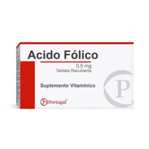 ACIDO FOLICO PORT 0.5 MG X 100 TAB