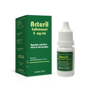 ACTERIL 5MG/ML SOLUC P/NEBULIZR 10ML