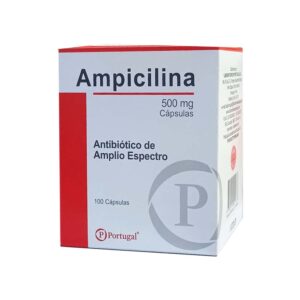 AMPICILINA PORT 500 MG X 100 CAP