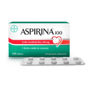 ASPIRINA 100MG X 100 TAB