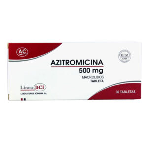 AZITROMICINA AC-F 500MG X 30 TAB