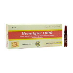 BENALGIN 1000 /2ML X 1 AMP
