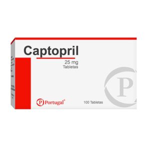 CAPTOPRIL PORT 25 MG X 100 TAB