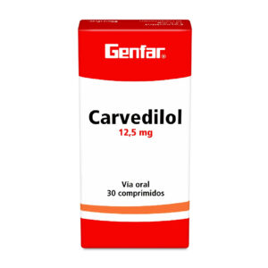 CARVEDILOL GEN-F 12.5MG X 30 TAB