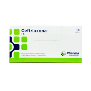 CEFTRIAXONA PHAR 1GR IM-IV X 10 AMP