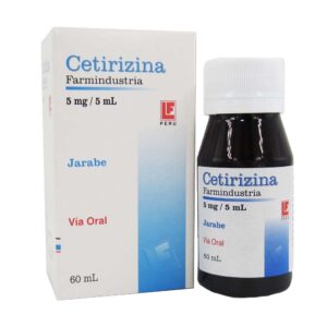 CETIRIZINA FARM 5MG/5ML SOL X 60 ML