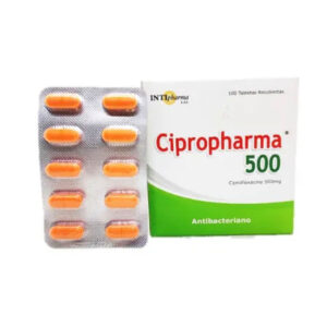 CIPROPHARMA 500MG X 100 TAB