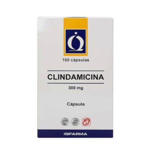 CLINDAMICINA IQ 300MG X 100 CAP