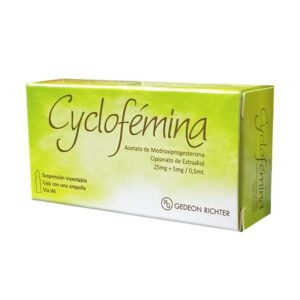 Cyclofemina susp inyect x 1 Amp