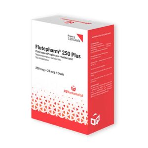 FLUTEPHARM PLUS 250/25 x 120 DOSIS