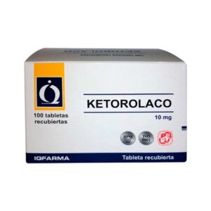 KETOROLACO IQ F 10 MG X 100 TAB