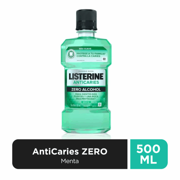 LISTERINE ANTICARIES ZERO 500 ML