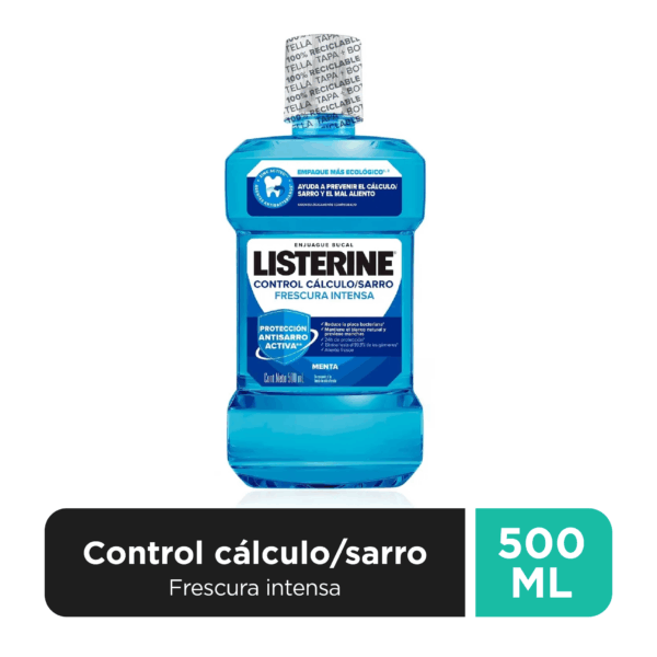 LISTERINE CONTROL CALCULO X 500 ML