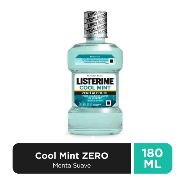 LISTERINE COOL MINT ZERO 180ML