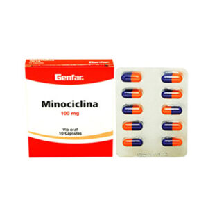 MINOCICLINA GEN-F 100MG X 10 CAP