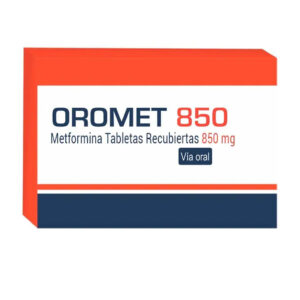 OROMET 850 MG X 100 TAB