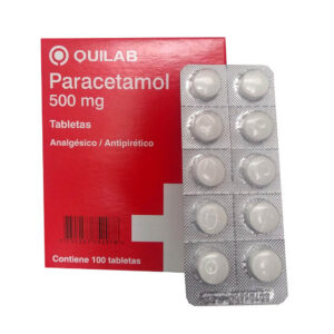 PARACETAMOL QUILAB 500MG X 100 TAB
