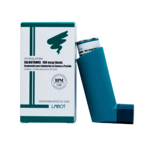 SALBUTAMOL AEROSOL LABOT 100MCG x 200 DOSIS