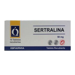 Sertralina IQ-F 50MG X 10 Tab Rec (PSI)