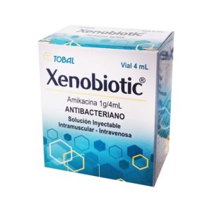 XENOBIOTIC 1G/4ML SOLUC INYEC X1 VIAL