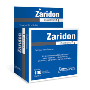 ZARIDON 1GR X 100 TAB
