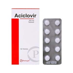 Aciclovir port 200 mg x 100 tab