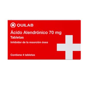 Acido alendronico quilab 70mgx4 tab
