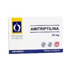 Amitriptilina iq f 25 mg x 100 tab (psi)