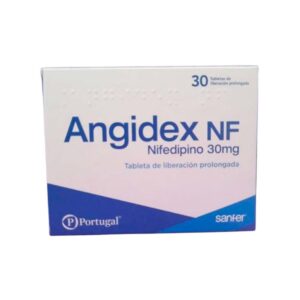 Angidex nf 30mg caja x 30 tab