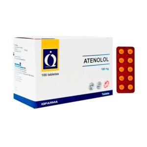 Atenolol iq f 100 mg x 100 tab
