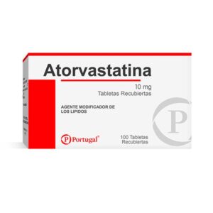 Atorvastatina port 10mg x 100 tab