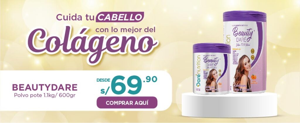 Cuida tu cabello con lo mejor del colageno BEAUTY DARE
