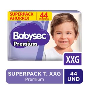 Babysec premium sup mega xxg x 44 unid