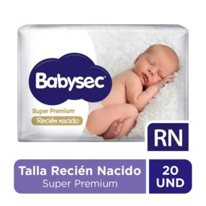 Babysec recien nacid x 20 unid