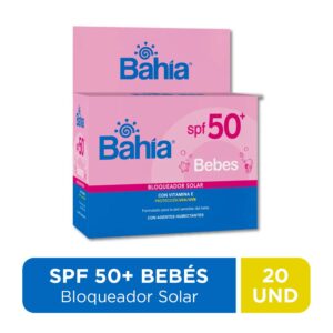 Bahia bloq bebes spf50+ x 20 sachet