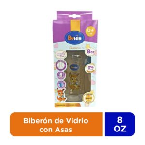 Bywin bib de vidrio c:asas 8 oz