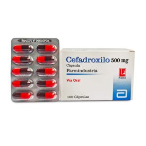 Cefadroxilo farm 500mg x 100 tab