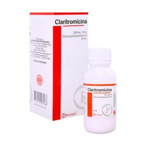 Claritromicina port jbe 250mg/50ml