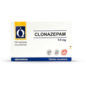 Clonazepam iq f 0.5 mg x 100 tab (psi)
