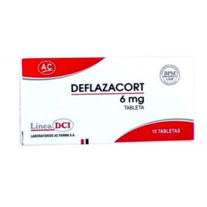 Deflazacort ac-f 6mg x 10 tab