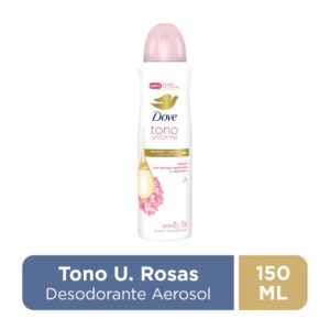 Dove deo aero tono uniform rosas 150 ml