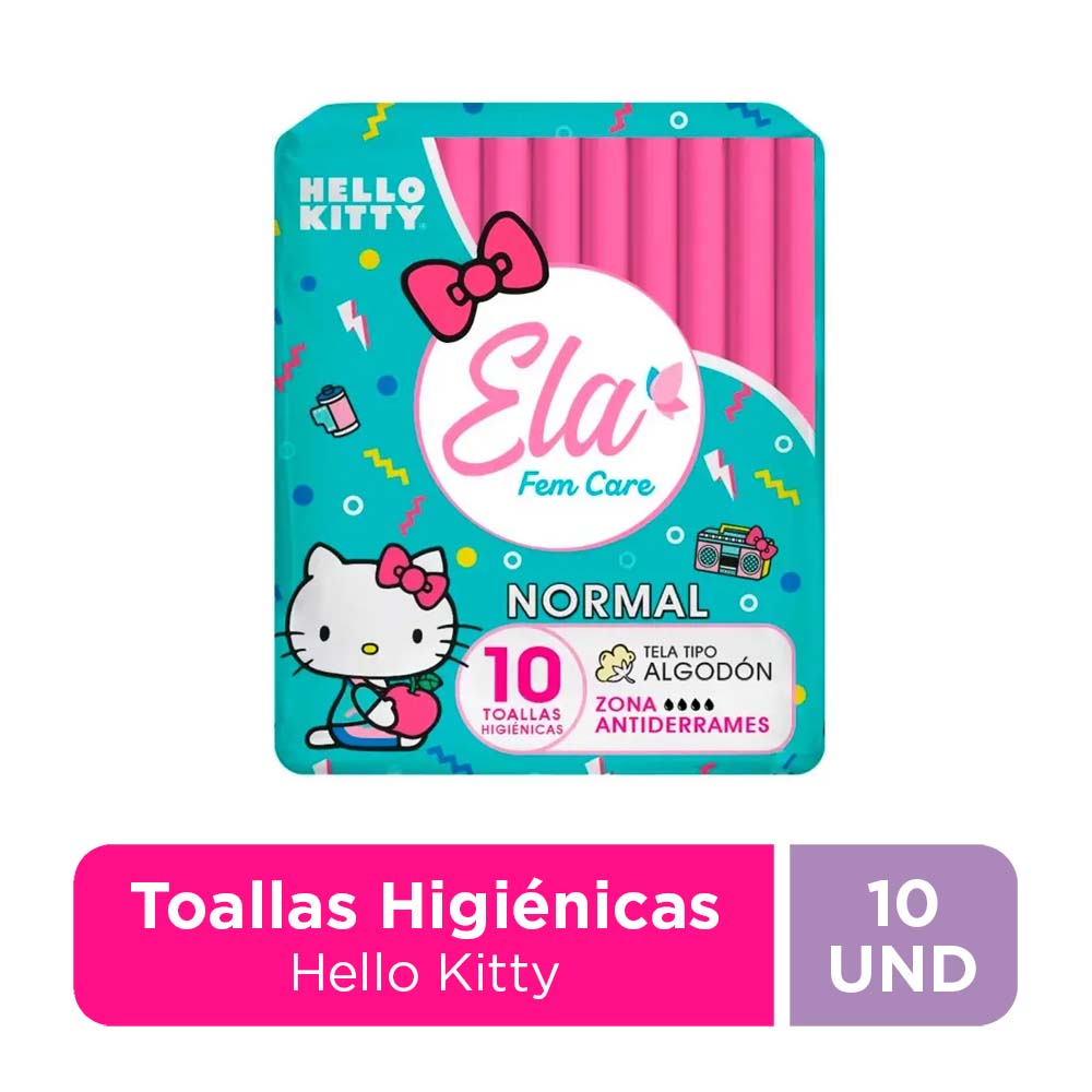Ela fem care hello kitty normal 10 unid - Rutinas de skincare para una ...