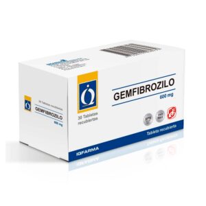 Gemfibrozilo iq-f 600mg tab x 30 tab