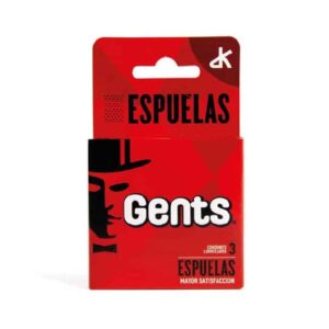 Gents preserv espuel x3 rojo