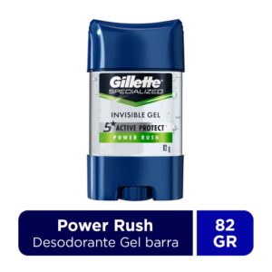 Gillet deo power rush gel barra 82g