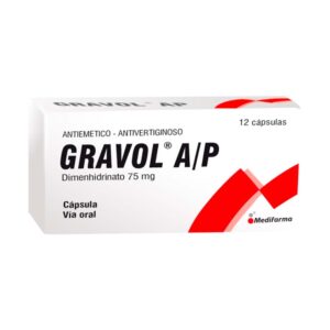 Gravol ap 75 mg x 12